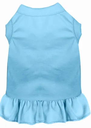 Plain Pet Dress Baby Blue 4x (22)