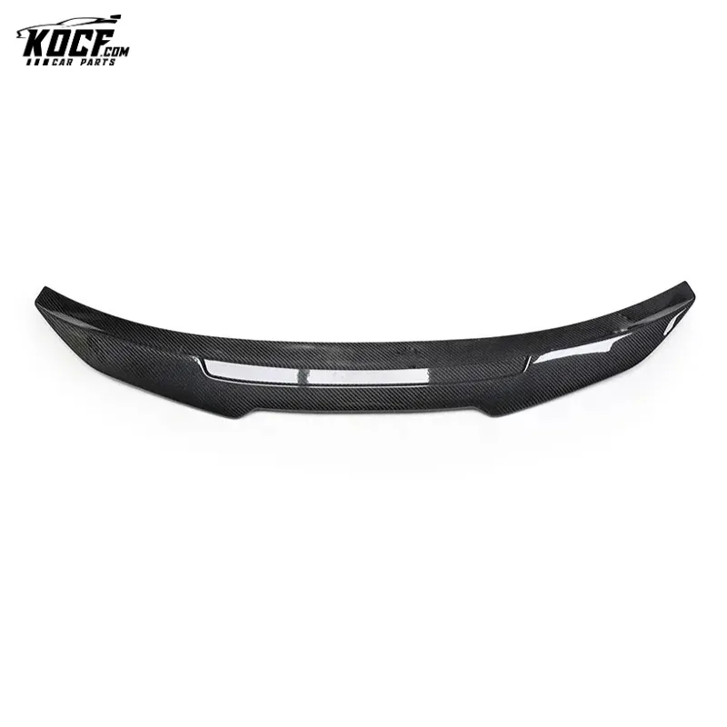 PS-M Style Real Carbon Fiber Rear Trunk Spoiler Wing For BMW F82 M4 Coupe F36 4 series 2015 2016 2017