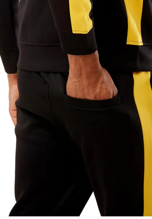 Rebel Minds - Track Pants - Black/Yellow