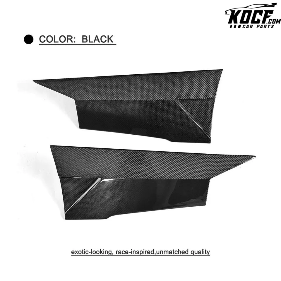 S550 S500 Carbon Side Skirts Vents Trim for Mercedes Benz S-Class C217 Sport Coupe 14-18