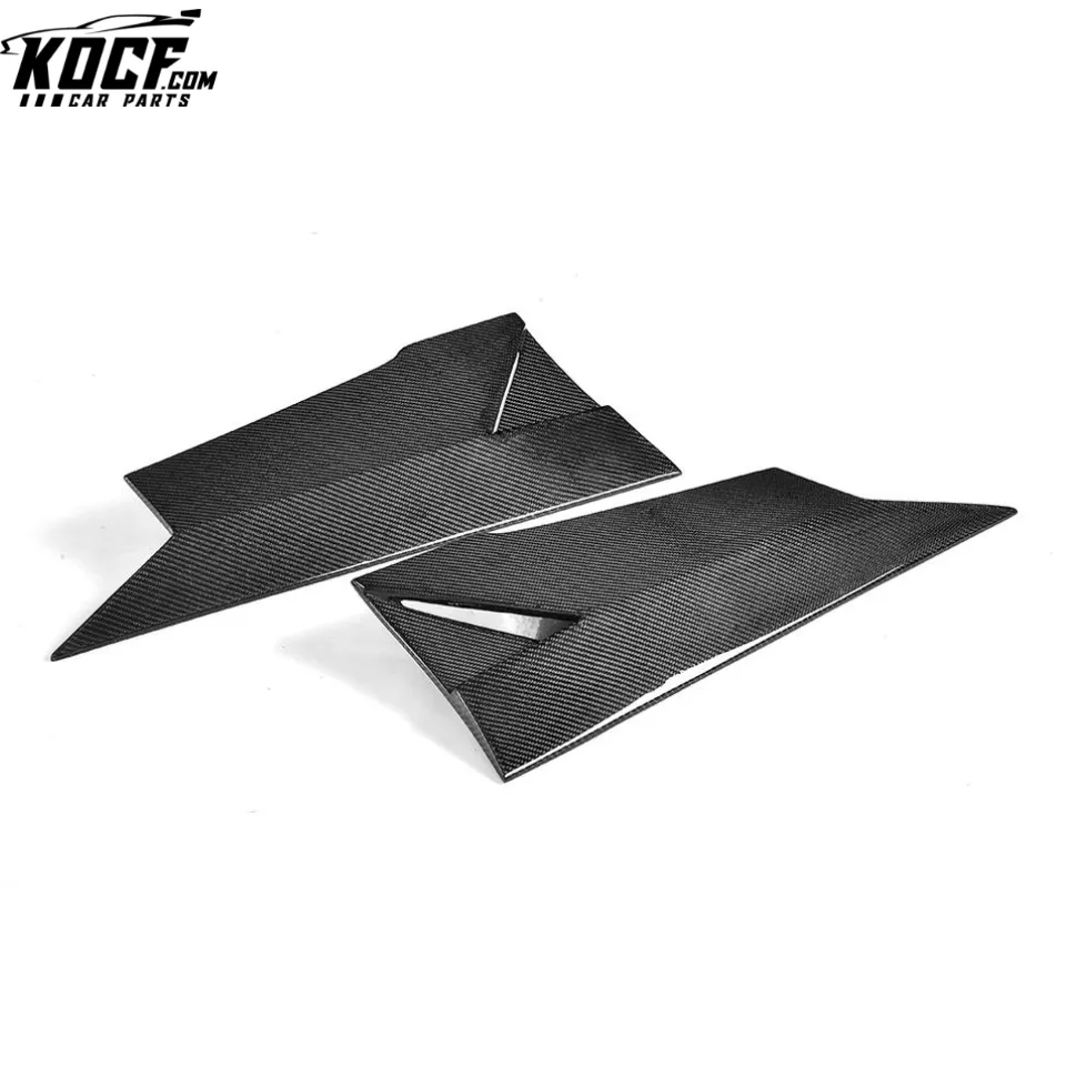 S550 S500 Carbon Side Skirts Vents Trim for Mercedes Benz S-Class C217 Sport Coupe 14-18