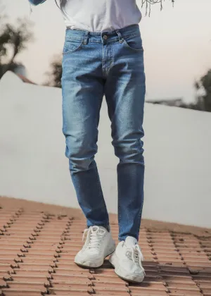 Schon Slim Fit Light Blue Jeans