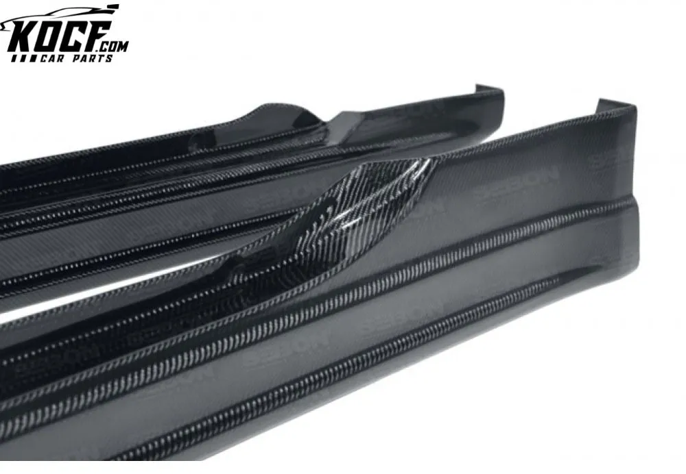 Seibon CW-STYLE CARBON FIBER SIDE SKIRTS FOR 2002-2008 NISSAN 350Z