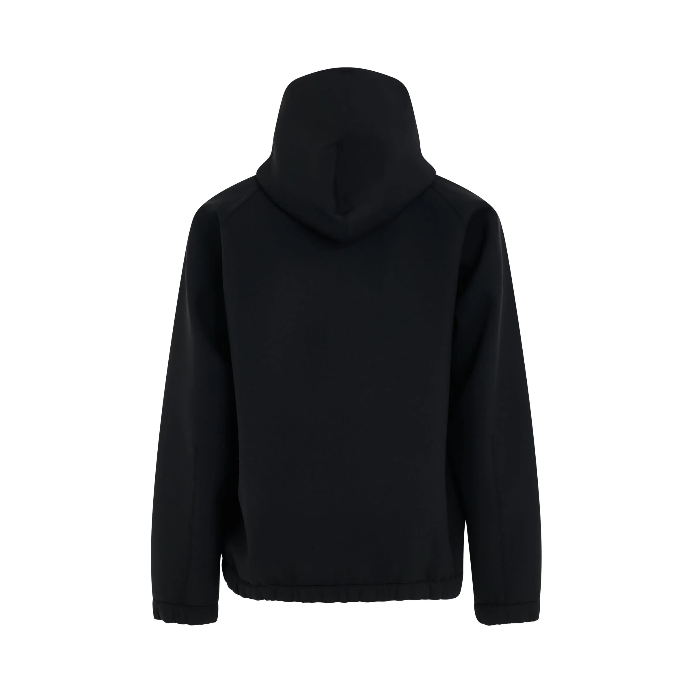 Suiting Bonding Hoodie in Black