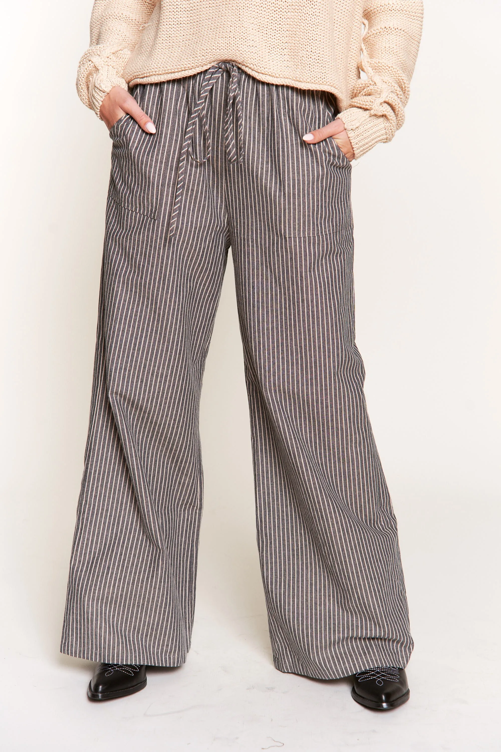 TEDDY STRIPED PANTS