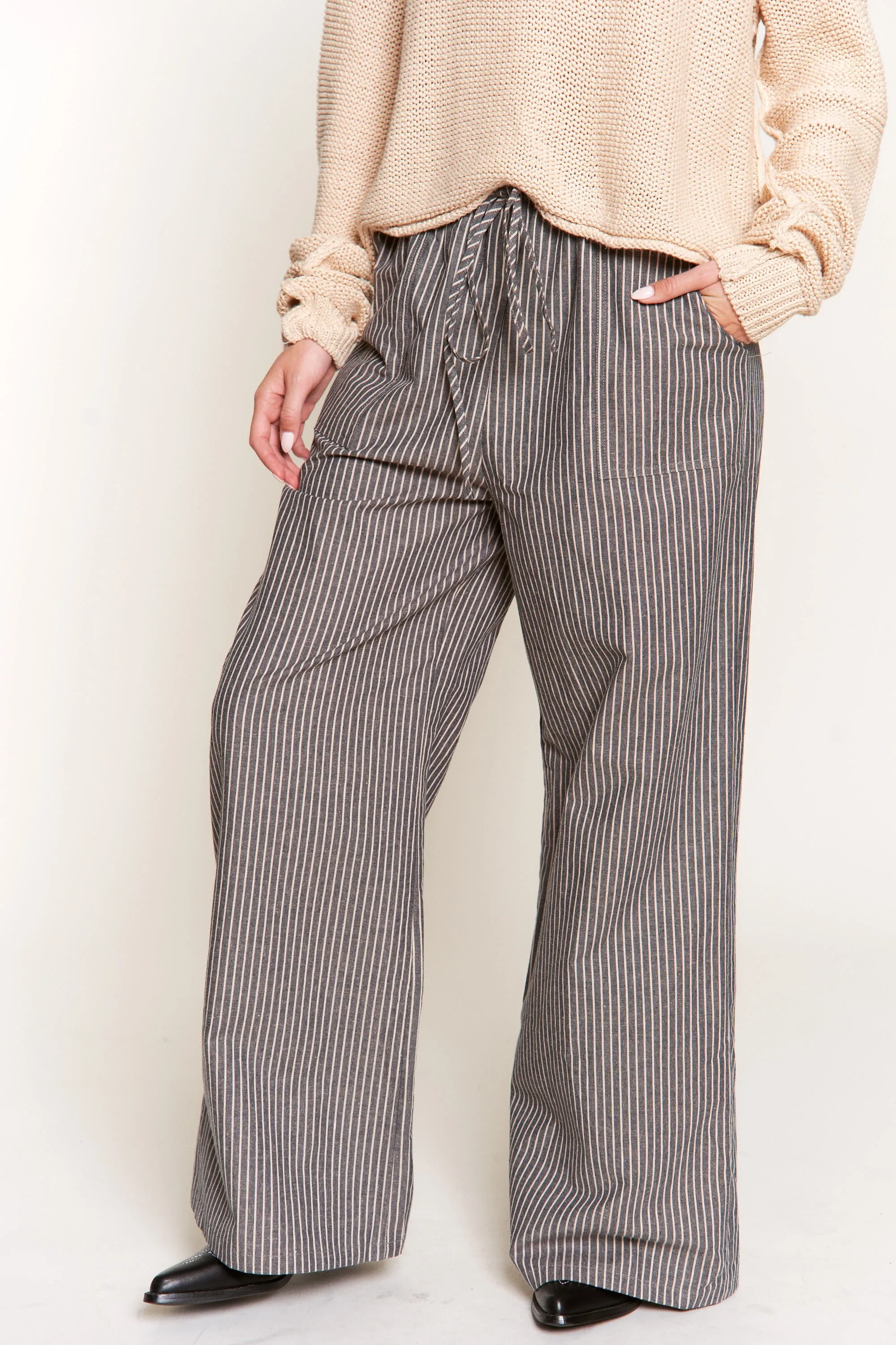 TEDDY STRIPED PANTS