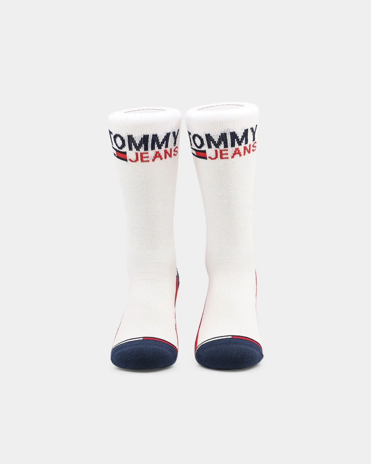 Tommy Jeans Vintage Cut Socks 2 Pack White