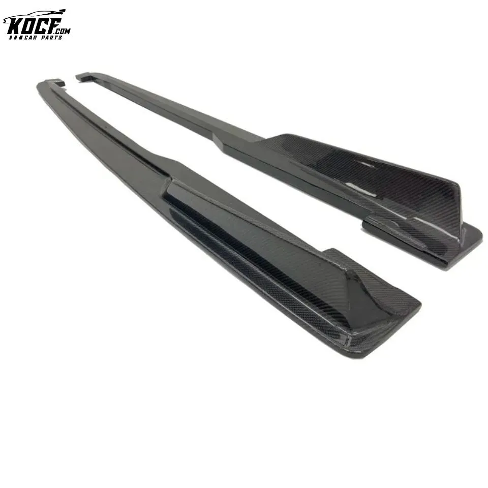 TT TTS TTRS MK3 Carbon Fiber Side Skirts For Audi 8S TT TTRS 2015-19