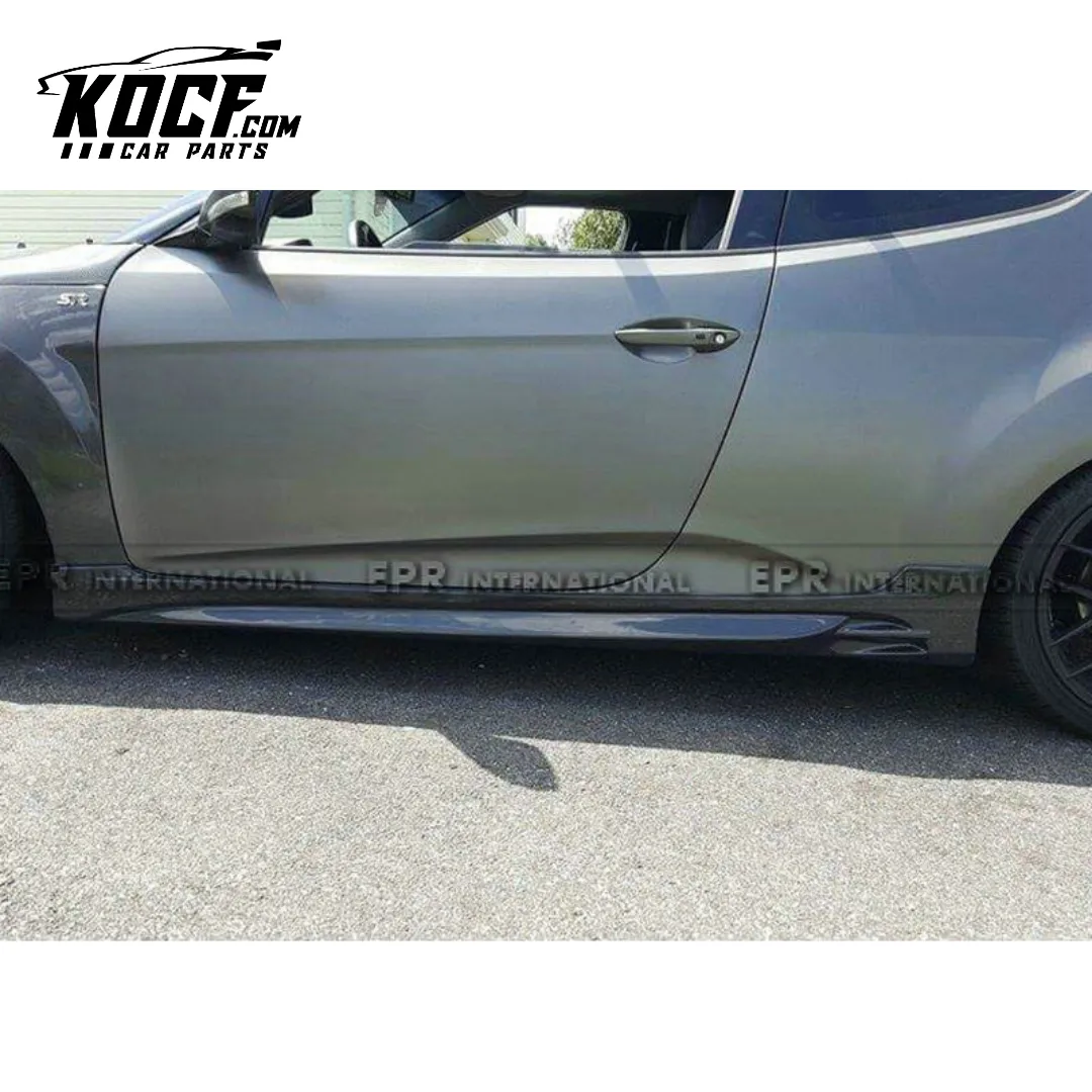 VELOSTER NEFD SIDE SKIRT (ALL MODEL, TURBO MODEL HAS TO REMOVE OEM SKIRTS)