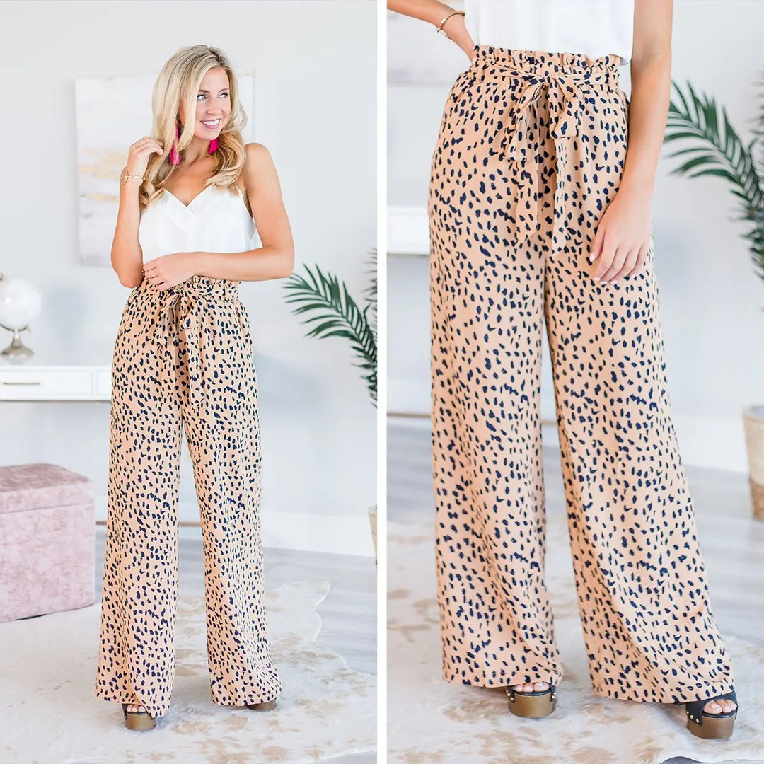 Wild And In Love Pants, Camel